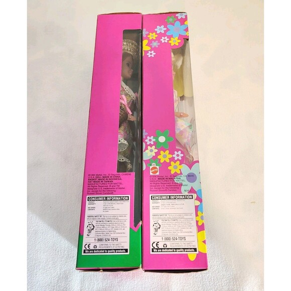 Lot of 2 Vintage Easter Barbies Russell Stover Candies NIB 95 96 Special Edition - Picture 3 of 4